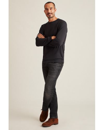 Bonobos Soft Everyday Long Sleeve Tee - Black