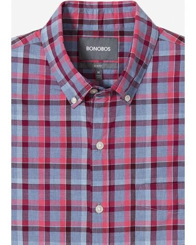 Bonobos Washed Button-down Shirt - Multicolor
