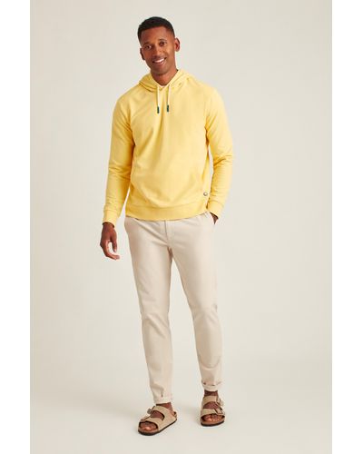 Bonobos Stretch French Terry Hoodie - Yellow
