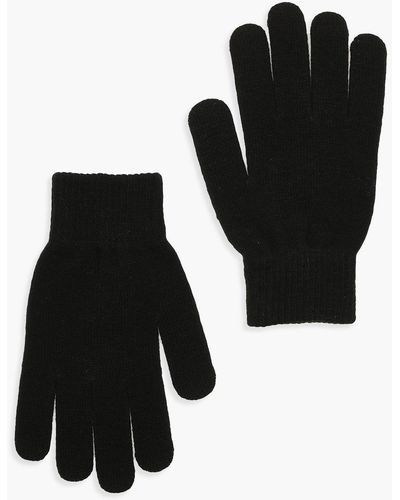 Boohoo Basic Gloves - Black