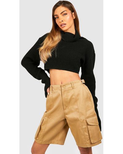 Boohoo Cargo shorts for Women, Online Sale up to 81% off