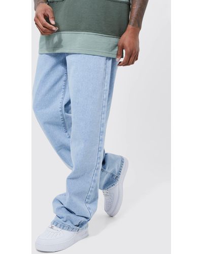BoohooMAN Baggy Fit Jeans - Blue