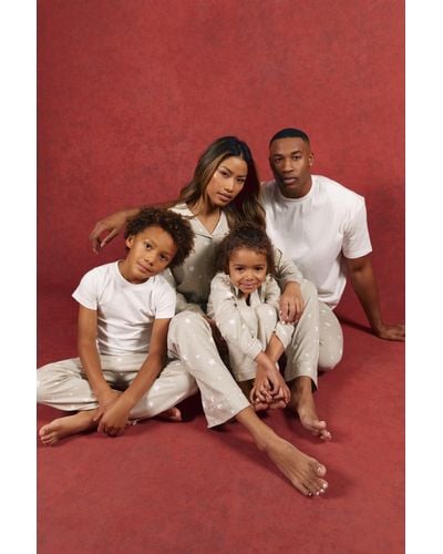 Boohoo Matching Family Christmas Pjs - Red