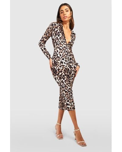 Diskant Ferie tag et billede Leopard Print Dresses for Women - Up to 82% off | Lyst