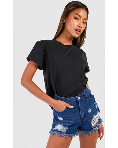 Sequin Denim Shorts for Women - Up to 75% off