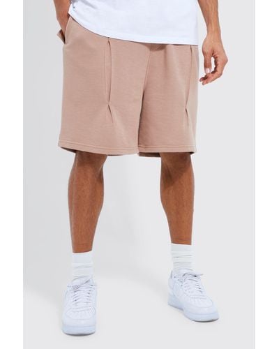 Boohoo Tall Oversize Cargo-Shorts - Pink