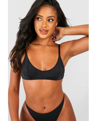 Boohoo Pack De 2 Sujetadores Sin Costuras - Negro