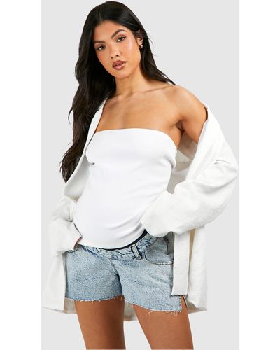 Maternity Denim Shorts