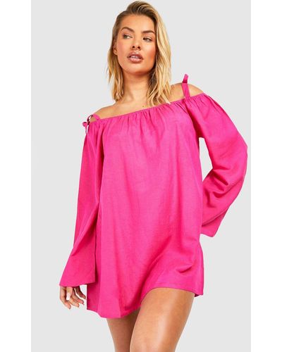 Off The Shoulder Beach Dress For Women Up To 60 Off Lyst 5321