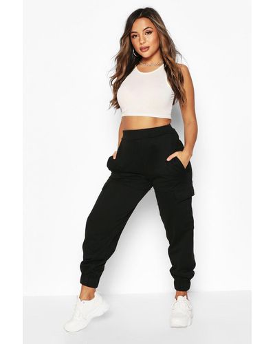 Boohoo Track pants and sweatpants for | Online to 63% off | Lyst