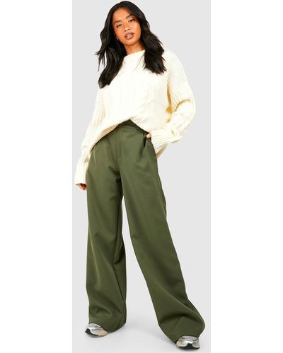 Wide Leg Petite Pants for Women - Up to 83% off