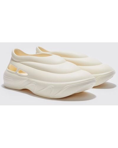BoohooMAN Moulded Runner - White
