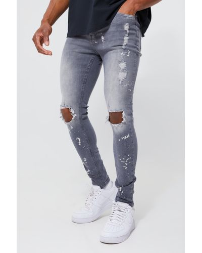 Grey Skinny jeans for Women | Lyst Canada