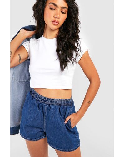 Sequin Denim Shorts for Women - Up to 75% off