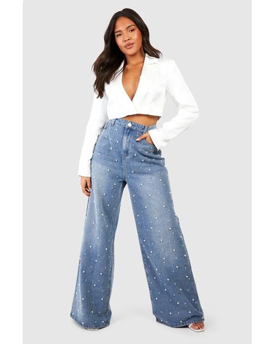 The Plus Wide Leg Jean