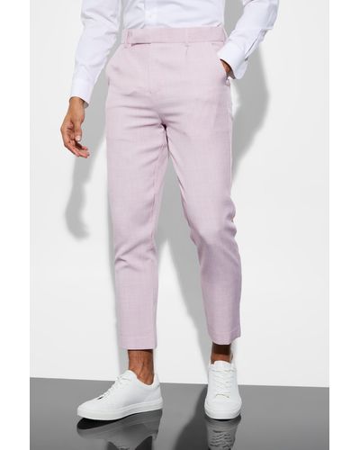 Pink Pants, Slacks for Men | Lyst