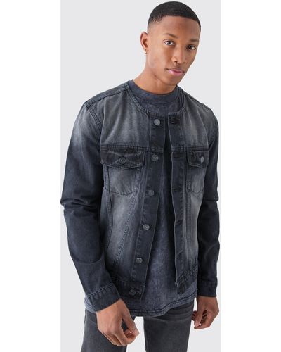 Collarless Jackets for Men - Up to 75% off | Lyst