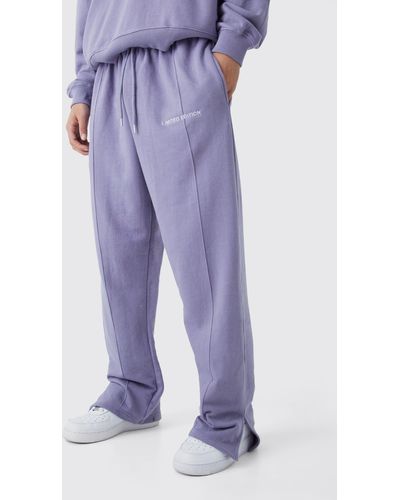 Purple jogging bottoms sale