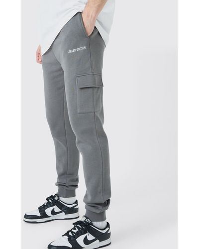 BoohooMAN Tall Limited Edition Skinny Fit Cargo Jogger - Mehrfarbig