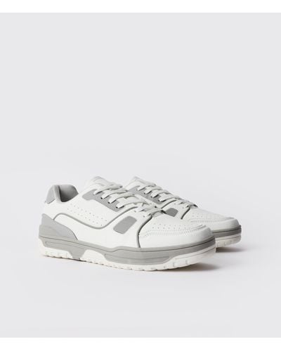 BoohooMAN Chunky Panel Detail Sneaker - White