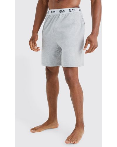 BoohooMAN Man Loungewear Shorts - Weiß