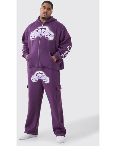 Purple Tracksuits and sweat suits for Women