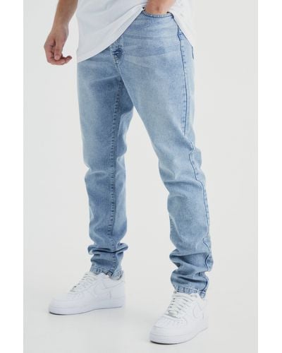 BoohooMAN Tall Slim Jeans - Blau