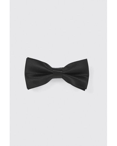 Boohoo Plain Bow Tie - Black