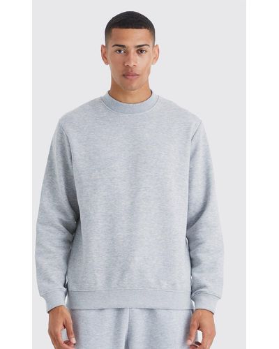 BoohooMAN Basic Sweatshirt - Grau