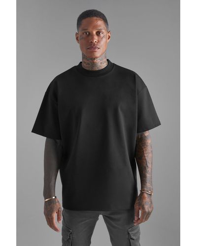 BoohooMAN Premium Oversize T-Shirt - Grau