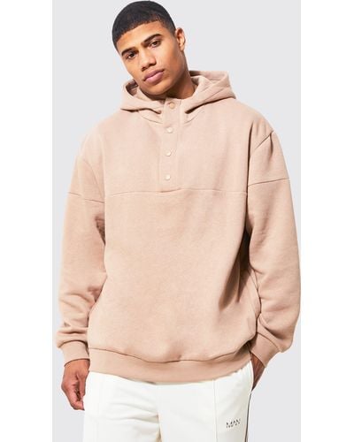 Funnel Neck Hoodie for Men - Up to 78% off | Lyst