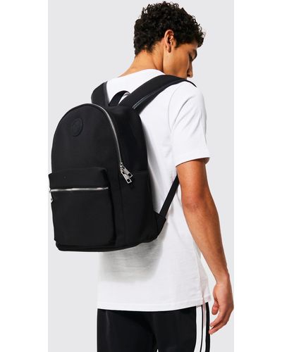 Boohoo Smarter Scuba Rucksack - Schwarz