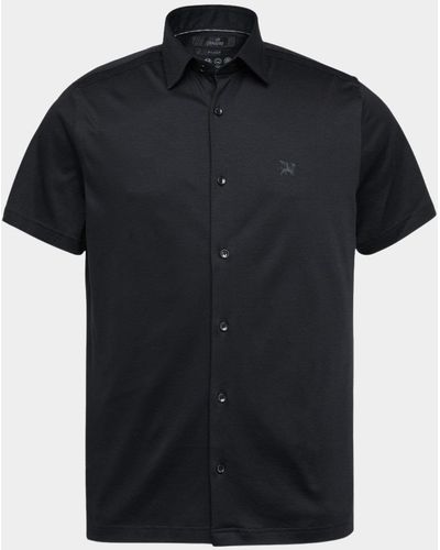 Vanguard Short Sleeve Shirt Cf Double - Zwart