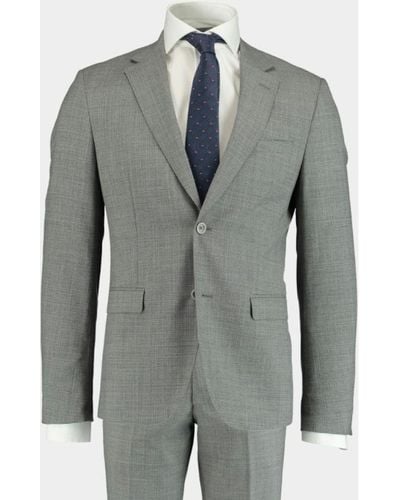 Scotland Blue Kostuum D8 Toulon 2pcs Suit - Grijs