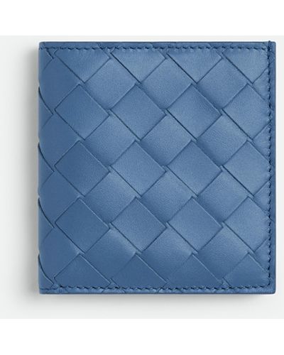 Bottega Veneta Travertine maxi intrecciato bi-fold wallet
