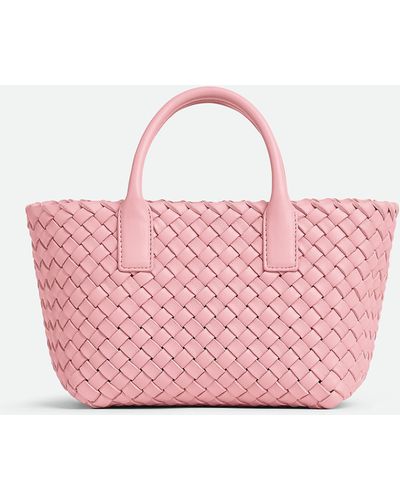 Bottega Veneta Mini Cabat - Pink