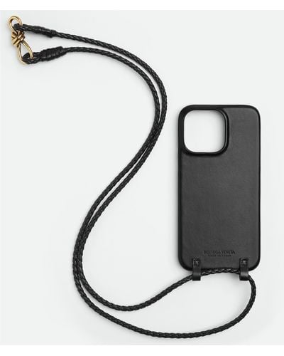 Bottega Veneta Iphone 14 Pro Max Andiamo Case - Black