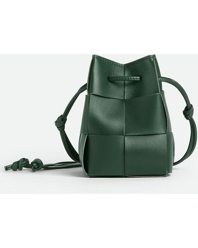 Épure S Bucket bag Green - Leather (10161HYZ129)