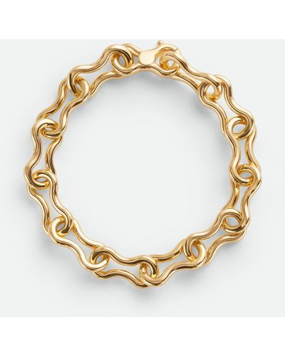 Bottega Veneta Nest Chain Bracelet - Metallic
