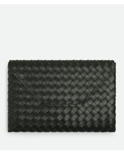 Bottega Veneta ‘Origami Large’ Clutch - Black