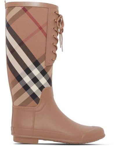 Burberry Wellington and rain boots for Women | Sale to 37% | Lyst
