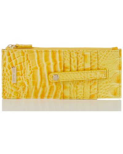 Brahmin Credit Card Wallet - Yellow