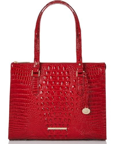 Brahmin Anywhere Tote - Red