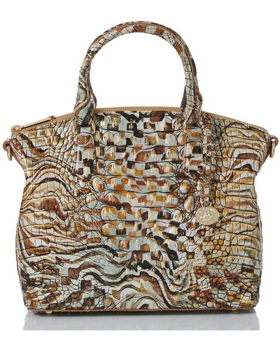 Brahmin Melbourne Large Duxbury Satchel (Kyanite) Handbags - Yahoo