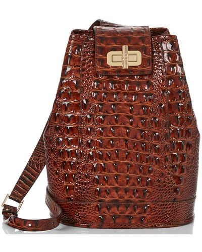 Brahmin Mother of Pearl Lorelei NWT  Tan shoulder bag, Brown leather  shoulder bag, Brahmin purses