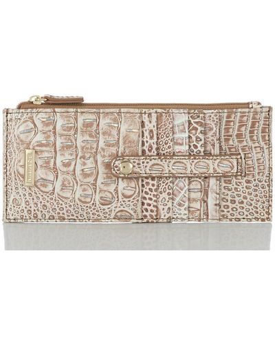 Brahmin Credit Card Wallet - Metallic