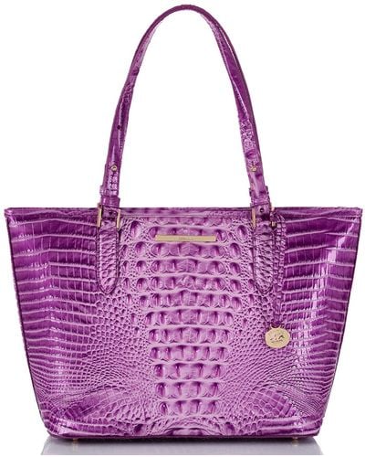 Brahmin Medium Asher - Purple