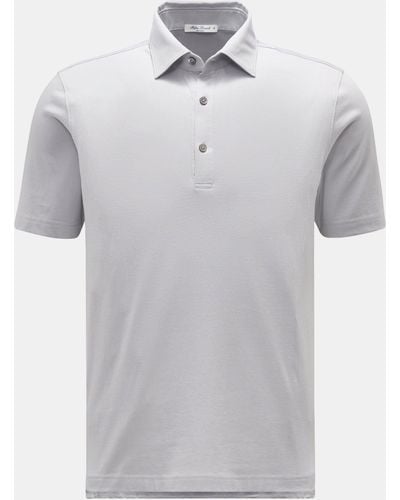 STEFAN BRANDT Jersey-Poloshirt 'Luis' - Grau