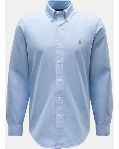 Polo Ralph Lauren Oxford-Hemd Button-Down-Kragen - Blau