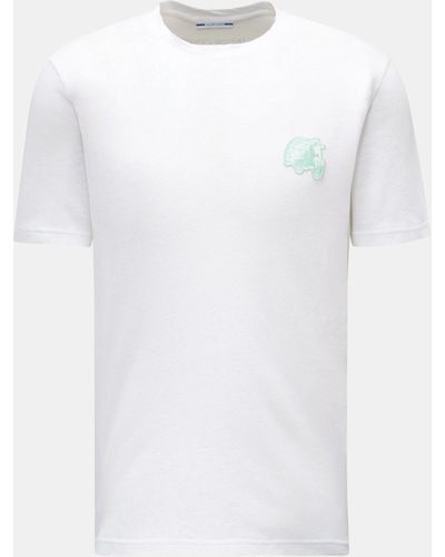Jacob Cohen Rundhals-T-Shirt - Weiß
